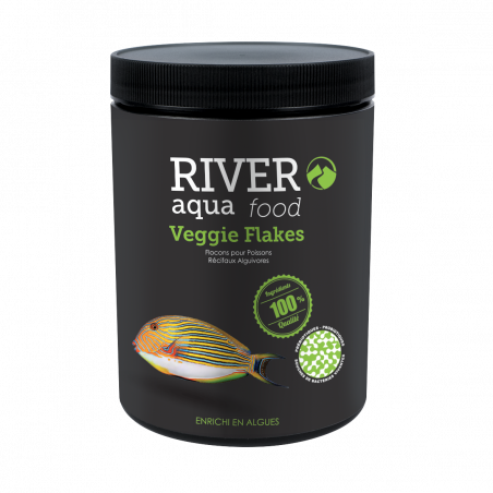 River Aqua Reef Veggie Flakes 1000ml