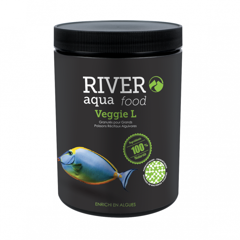 River Aqua Reef Veggie Pellets L 1000ml