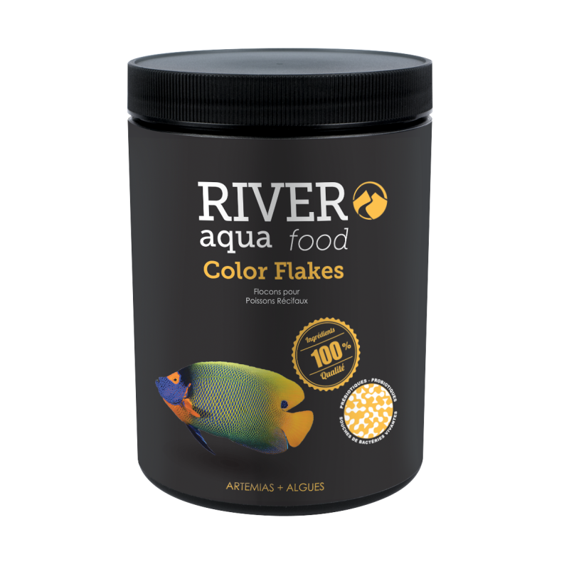 River Aqua Food Reef Color Flakes 1000ml River Aqua Food Reef Color Flakes 1000ml